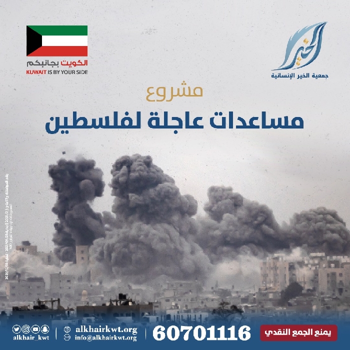 صورة مساعدات عاجلة لفلسطين